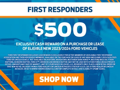 $500 First Responders Cash