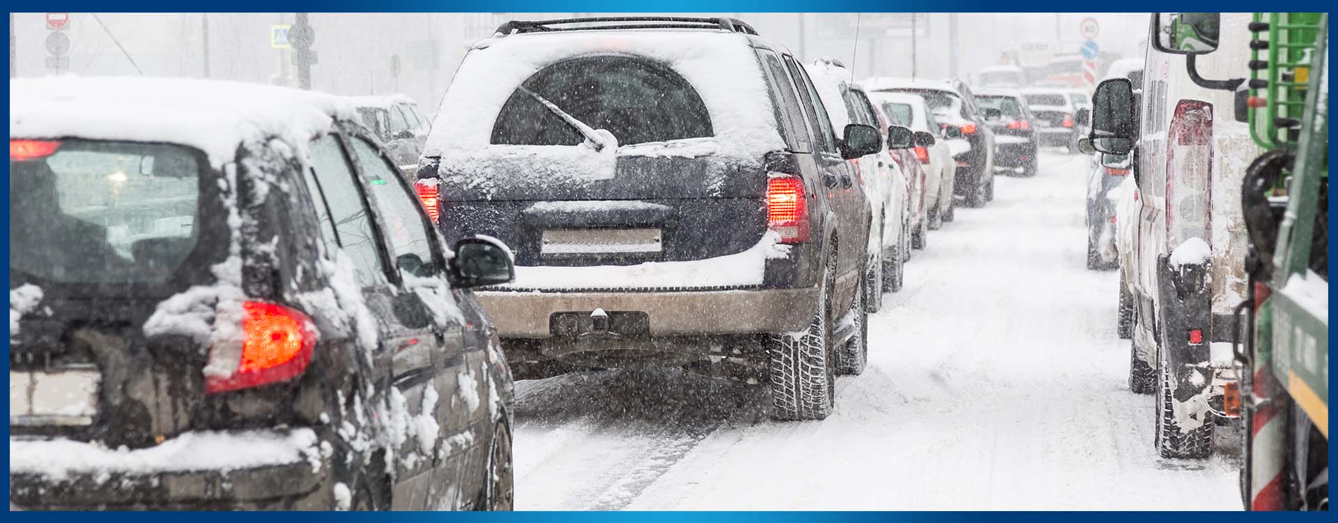 snow driving advice Maryland