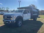2024 Ford Super Duty F-550 DRW 12' RUGBY HEAVY DUTY LANDSCAPE DUMP, MANUAL TARP, DROP DOWN COMBO HITCH, 48" UNDERBODY TOOLBOX