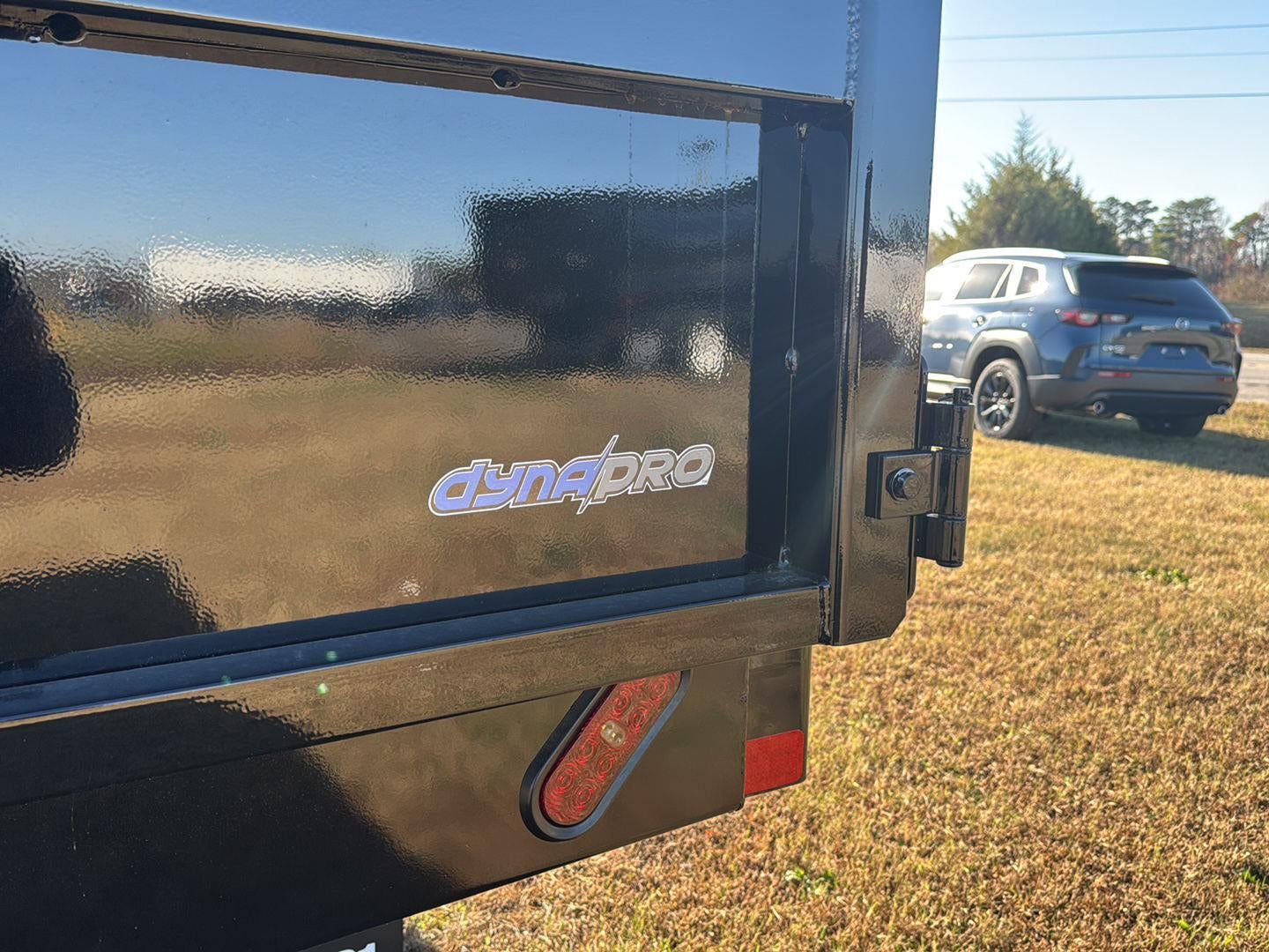 2024 Ford Super Duty F-550 DRW 12' RUGBY HEAVY DUTY STAKELESS LANDSCAPE BODY, 48" BARN DOORS, MANUAL TARP, 36' FULL CAB SHIELD, DROP DOWN COMBO HITCH 2 5/16"