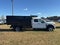 2024 Ford Super Duty F-550 DRW 12' RUGBY HEAVY DUTY STAKELESS LANDSCAPE BODY, 48" BARN DOORS, MANUAL TARP, 36' FULL CAB SHIELD, DROP DOWN COMBO HITCH 2 5/16"