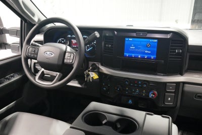 2025 Ford Super Duty F-450 DRW 9' DYNA PRO 3-4 YARD DUMP, BUYERS "L" PACK TOOL BOX, 1/4 CAB SHIELD, MANUAL TARP, FULL PLATE COMBO HITCH 2 5/16" BALL,