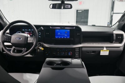 2025 Ford Super Duty F-450 DRW 9' DYNA PRO 3-4 YARD DUMP, BUYERS "L" PACK TOOL BOX, 1/4 CAB SHIELD, MANUAL TARP, FULL PLATE COMBO HITCH 2 5/16" BALL,