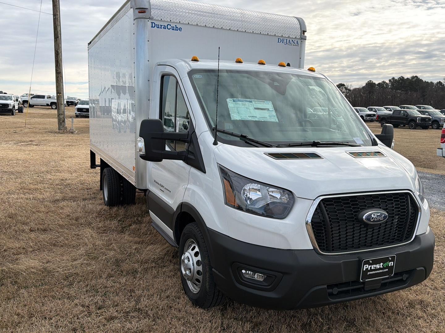 2024 Ford Transit Cutaway Duracube Box Truck