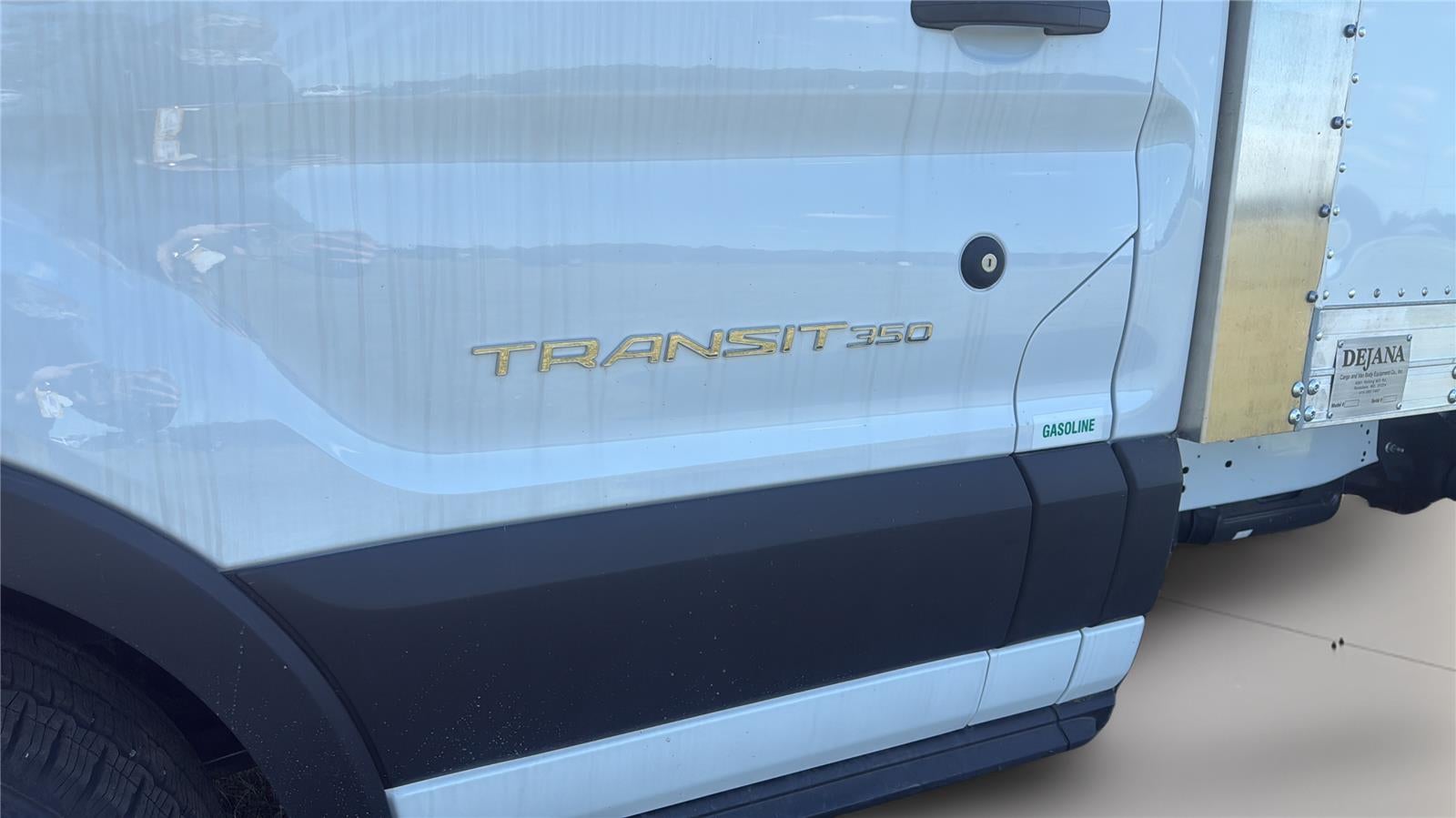 2025 Ford Transit Cutaway 10' DURACUBE ALUMINUM BODY ROLL UP DOOR BACK UP CAMERA
