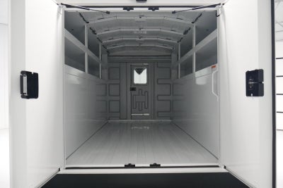 2024 Ford Transit Cutaway 10' KNAPHEIDE KUV BODY, LOW ROOF, ELECTRIC LOCKS, CLASS V HITCH, 3 BOW LADDER RACK