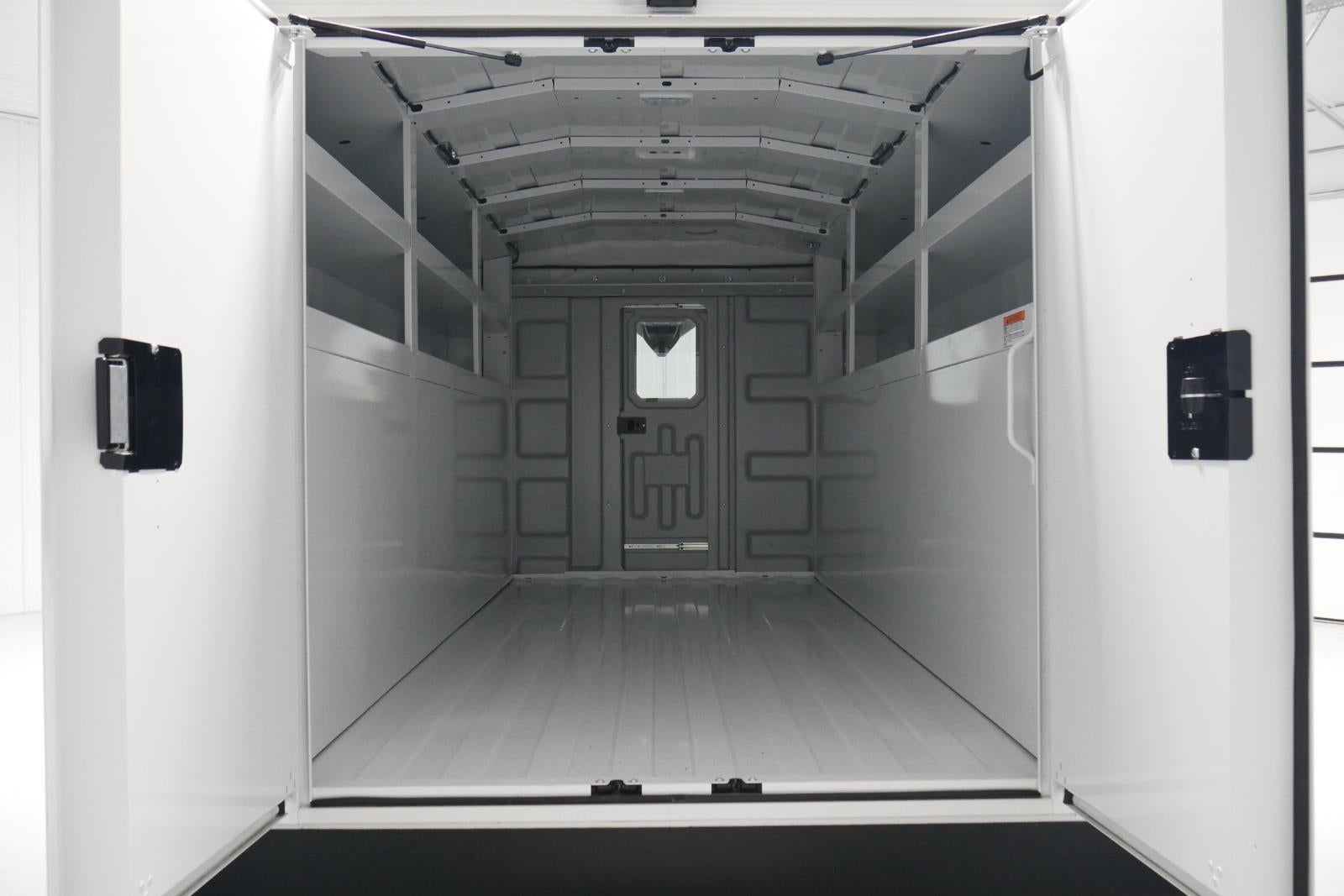 2024 Ford Transit Cutaway 10' KNAPHEIDE KUV BODY, LOW ROOF, ELECTRIC LOCKS, CLASS V HITCH, 3 BOW LADDER RACK