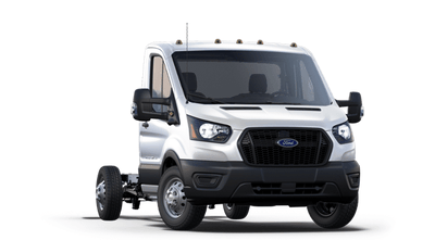2024 Ford Transit Cutaway 10' KNAPHEIDE KUV BODY, LOW ROOF, ELECTRIC LOCKS, CLASS V HITCH, 3 BOW LADDER RACK