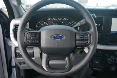 2025 Ford Super Duty F-550 DRW 16' KNAPHEIDE HEAVY DUTY PLATFORM BODY, STEEL RACKS, SLIDING UNDER BODY WINCHES, 48" UNDERBODY TOOL BOX