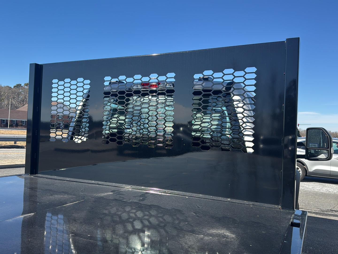 2025 Ford Super Duty F-550 DRW 16' KNAPHEIDE HEAVY DUTY PLATFORM BODY, SLIDING UNDER BODY WINCHES 48" UNDERBODY TOOL BOX