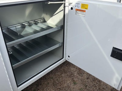 2026 Ford Super Duty F-550 DRW 11' KNAPHEIDE KUV MODEL KC ENCLOSED SERVICE BODY, MASTER LOCKING SYSTEM, CLASS V HITCH