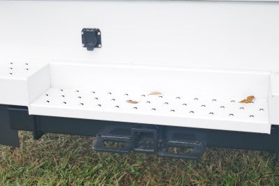 2025 Ford Super Duty F-450 DRW 11' KNAPHEIDE KUV KC ENCLOSED SERVICE BODY, 3 BOW LADDER RACK, HITCH