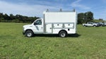 2027 Ford E-Series Cutaway 10' DURACUBE MAX FRP ENCLOSED SERVICE BODY, 3 BOW LADDER RACK, POWER LOCKS