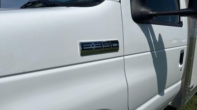 2027 Ford E-Series Cutaway 10' DURACUBE MAX FRP ENCLOSED SERVICE BODY, 3 BOW LADDER RACK, POWER LOCKS