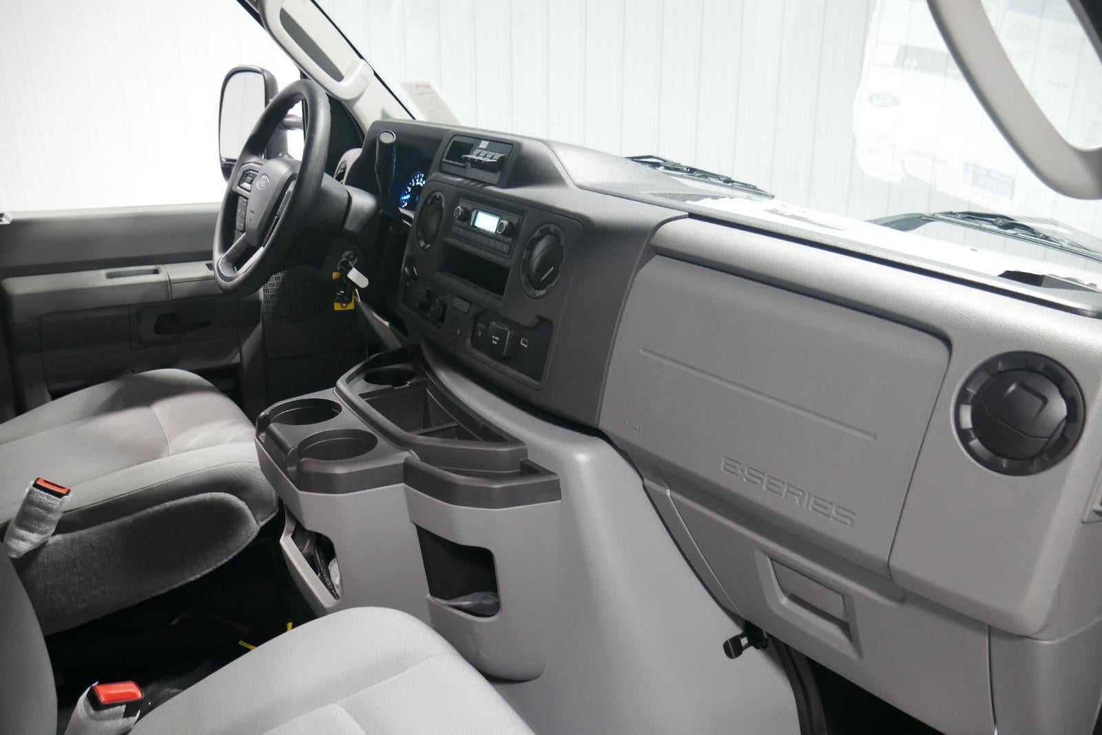 2026 Ford E-Series Cutaway E-350 10FT KNAPHEIDE KUV ENCLOSED SERVICE BODY, MASTER LOCK SYSTEM CLASS V HITCH 3 BOW LADDER RACK