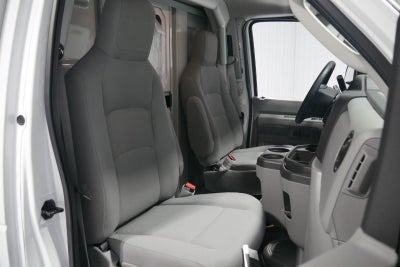 2026 Ford E-Series Cutaway E-350 10FT KNAPHEIDE KUV ENCLOSED SERVICE BODY, MASTER LOCK SYSTEM CLASS V HITCH 3 BOW LADDER RACK