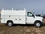 2026 Ford E-Series Cutaway E-350 10FT KNAPHEIDE KUV ENCLOSED SERVICE BODY, 3 BOW LADDER RACK CLASS V HITCH MASTER LOCK SYSTEM