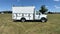 2027 Ford E-Series Cutaway 12' DURA-CUBE MAX FRP ENCLOSED SERVICE BODY, POWER LOCKS, 3 BOX LADDER RACK, BACK UP CAMERA