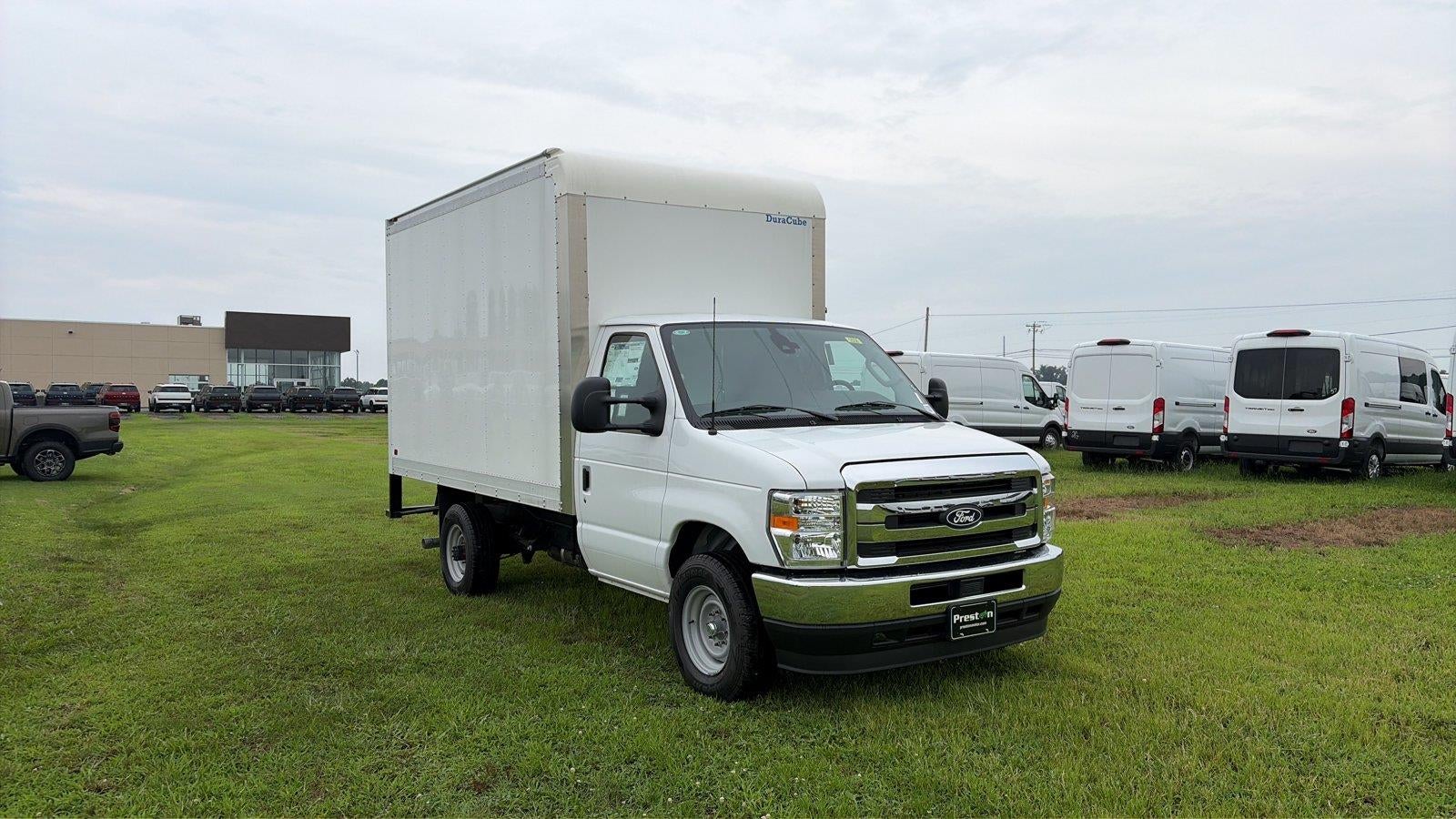 2027 Ford E-Series Cutaway 12' DURA-CUBE ALUMINUM VAN BODY, ROLL UP DOOR
