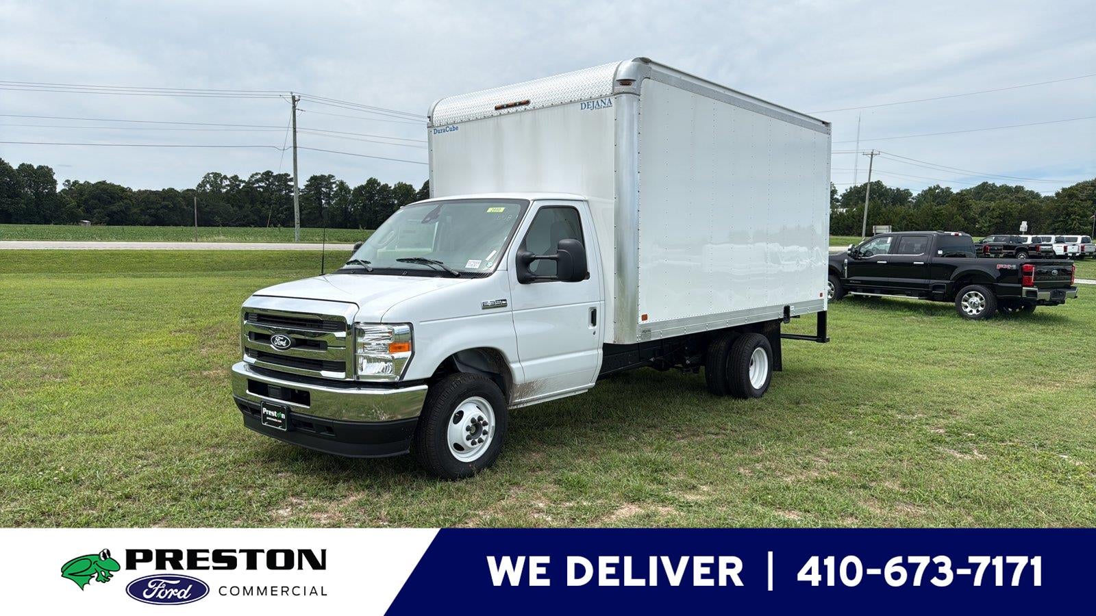 2027 Ford E-Series Cutaway 14' DURACUBE ALUMINUM BODY, ROLL UP DOOR