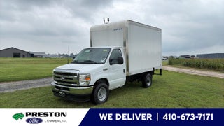 2027 Ford E-Series Cutaway 12 DURA-CUBE ALUMINUM SERVICE BODY, ROLL UP DOOR
