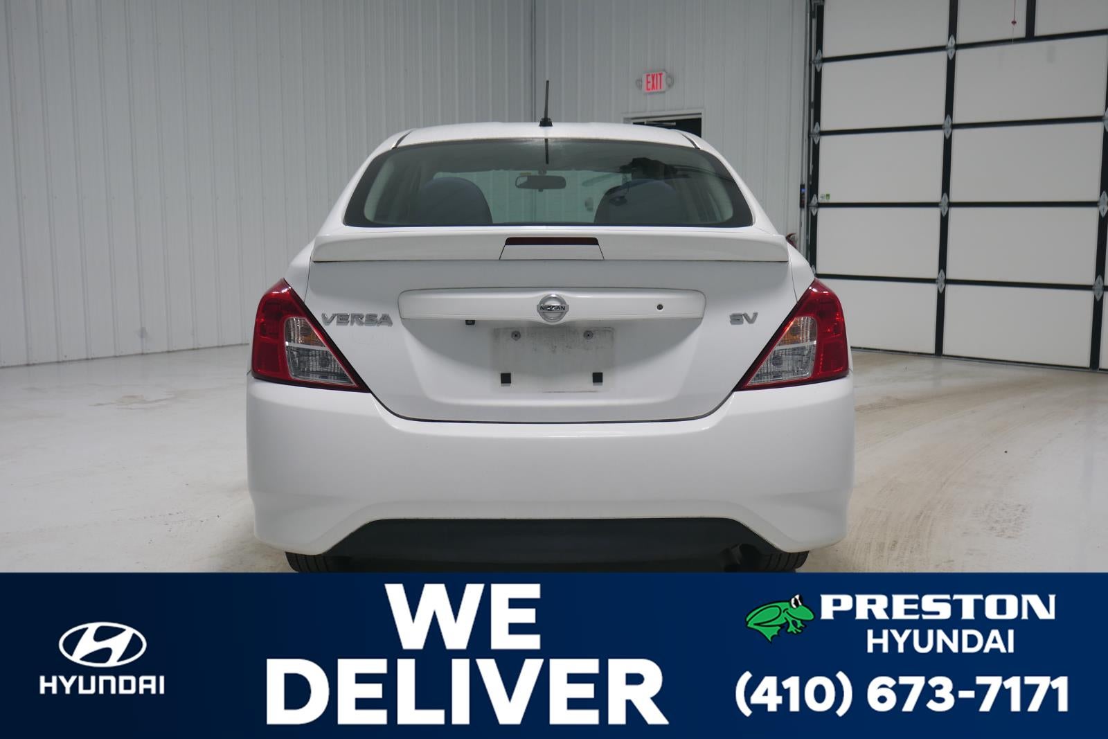 2019 Nissan Versa Sedan SV