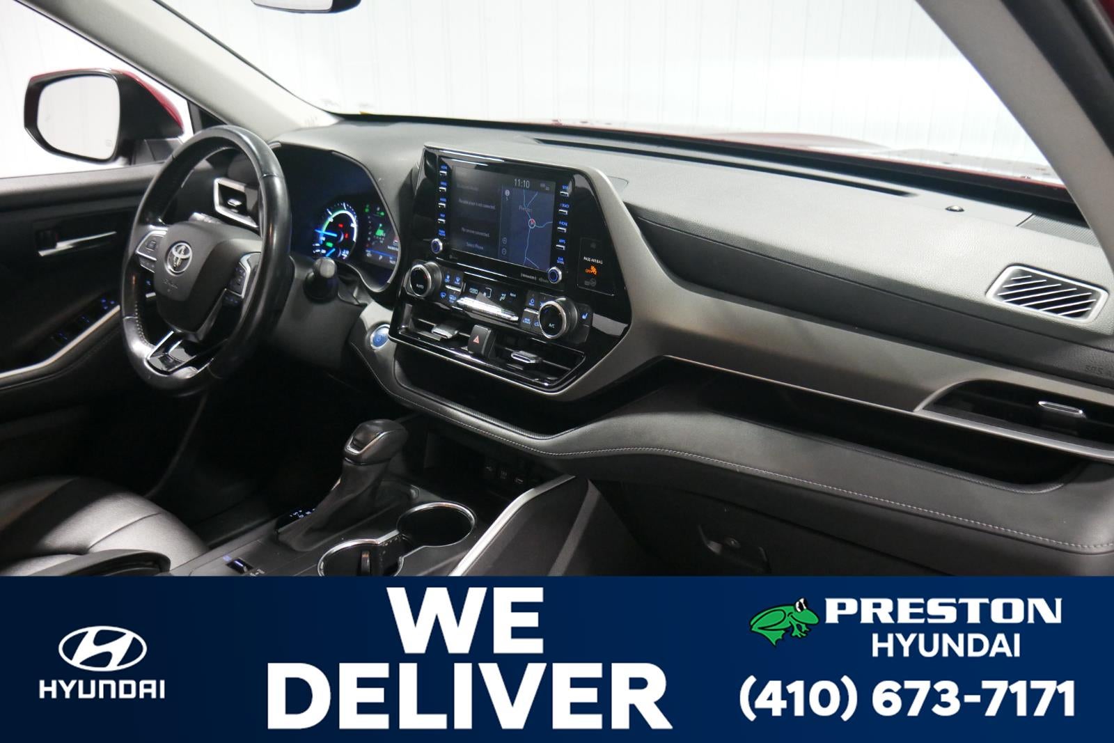 2021 Toyota Highlander Hybrid XLE