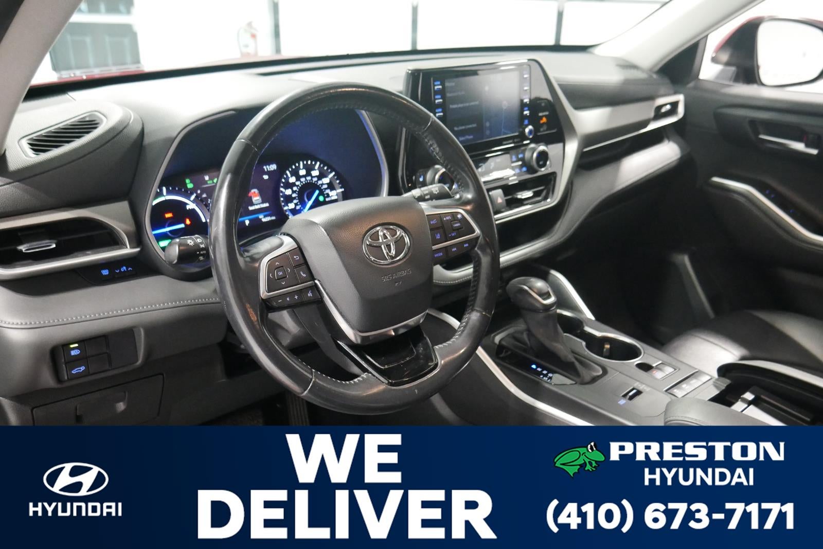 2021 Toyota Highlander Hybrid XLE