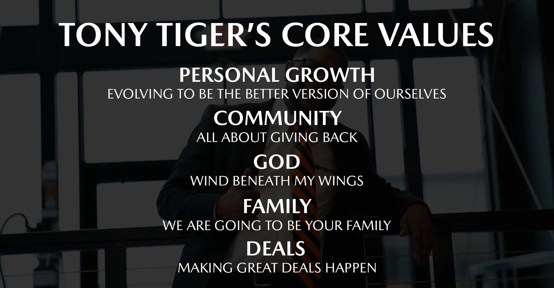 Tony Tiger Core Values