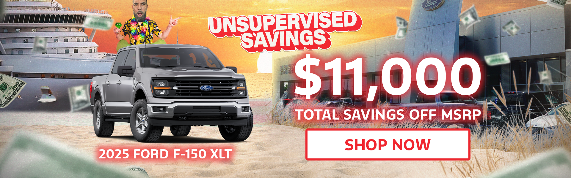 $11,000 off MSRP | 2025 Ford F-150 XLT