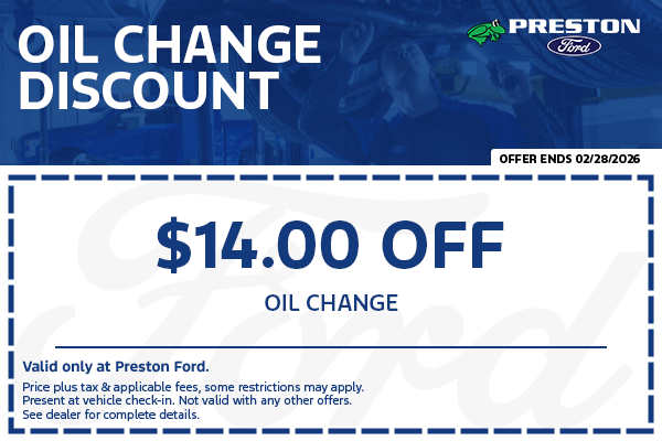Oil Change Discount