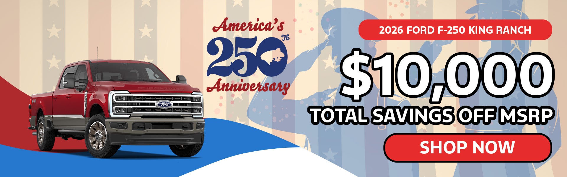 $10,000 off MSRP | 2026 Ford F-250 King Ranch