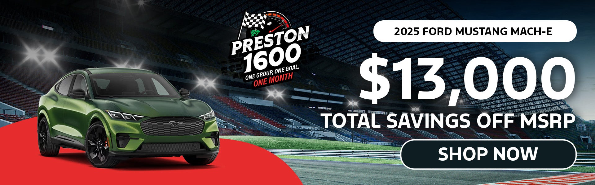 $13,000 off MSRP | 2025 Ford Mustang Mach-E