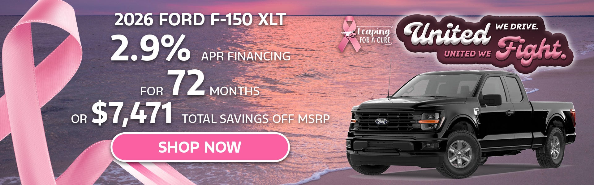 2.9%APR/72Mo OR $7,471 off MSRP | 2026 Ford F-150