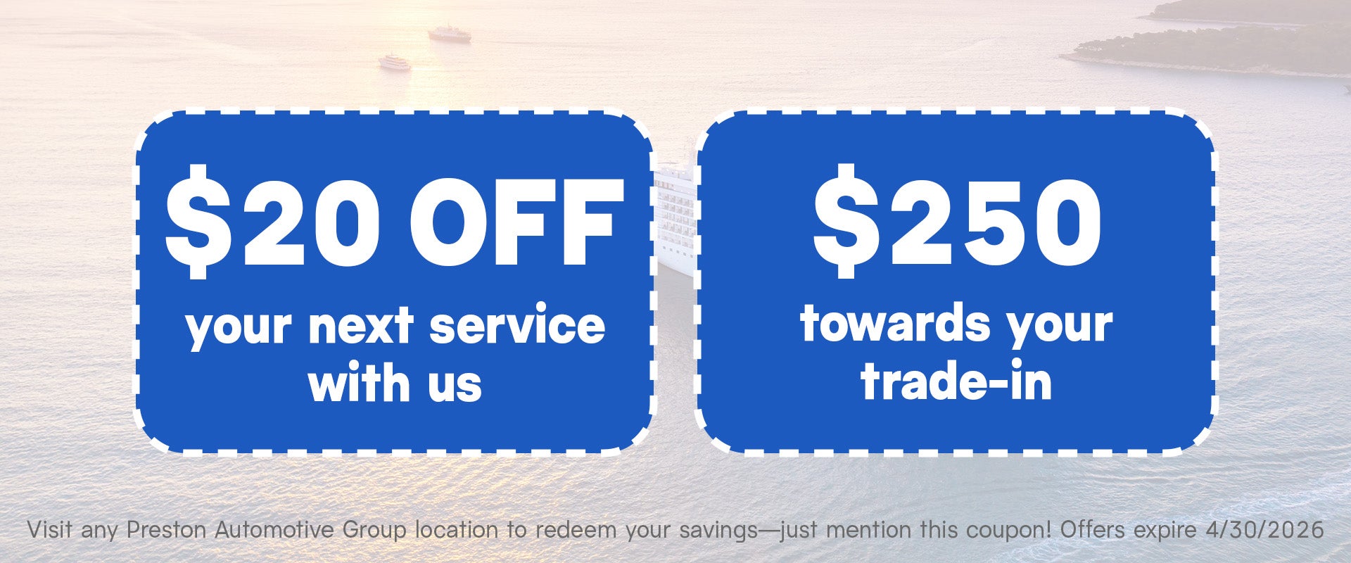 Cruise Coupon